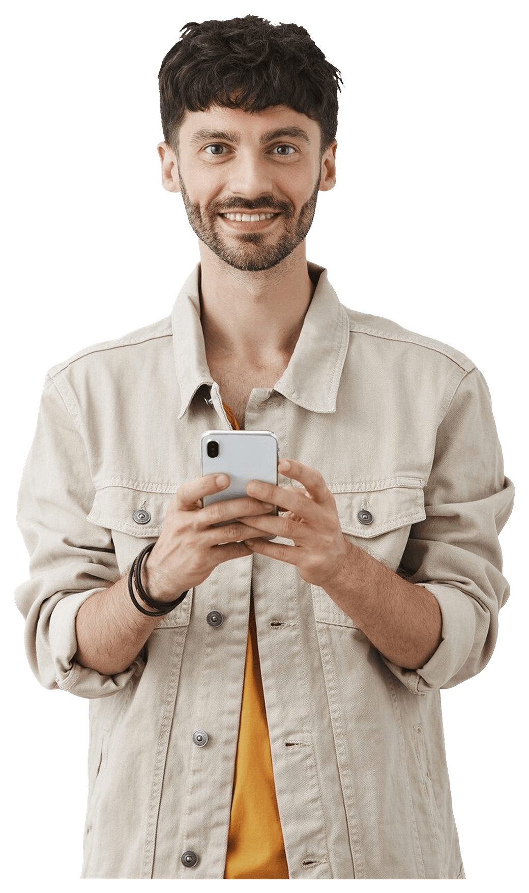 Young Indian investor using the Genvest app